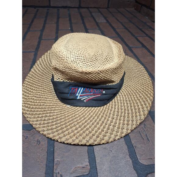 The Game Headwear Men’s Embroidered Talladega Super Speedway Straw Hat - Picture 1 of 3